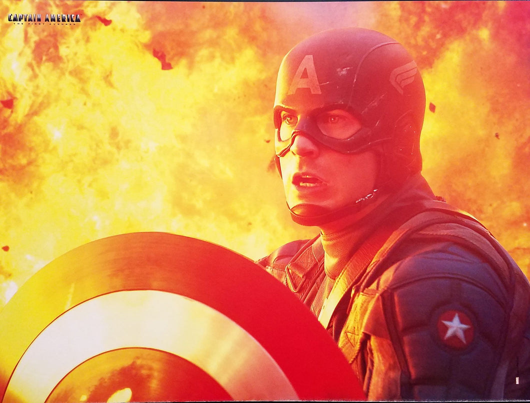 Chris Evans Captain America 12x16 FRAMED Print, New MCU Marvel cardstock