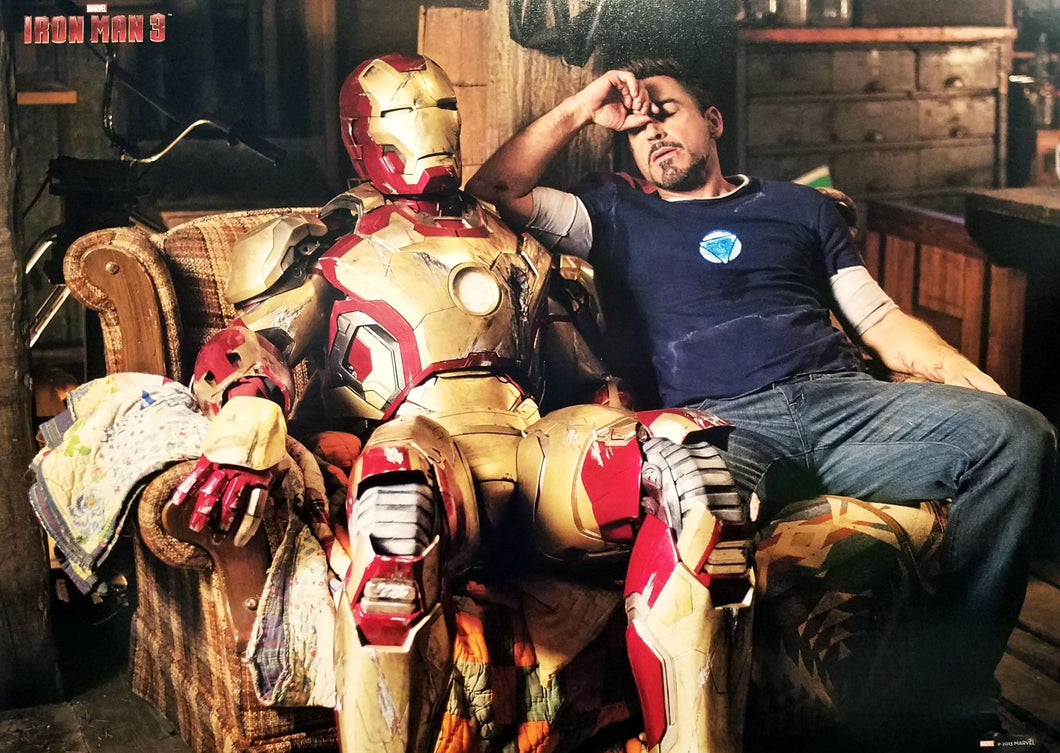 Iron Man Robert Downey Jr. 12x16 FRAMED Print, New MCU Marvel cardstock