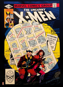Uncanny X-Men #141 12x16 FRAMED Art Print by John Byrne (Days of Future Past), New Marvel Comics cardstock