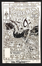 Load image into Gallery viewer, Spider-Man #1 by Todd McFarlane 11x17 FRAMED Original Art Poster Marvel Comics
