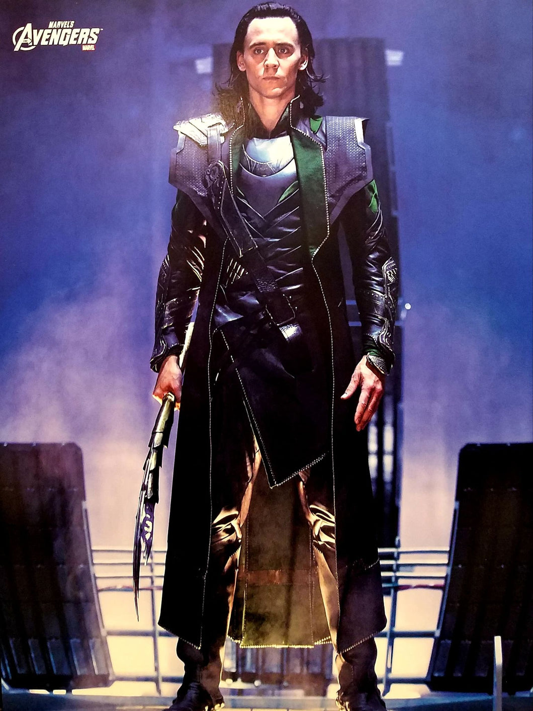 Loki Tom Hiddleston 12x16 FRAMED Print, New MCU Marvel cardstock