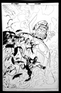 X-Men #90 by Alan Davis 11x17 FRAMED Original Art Poster Marvel Comics