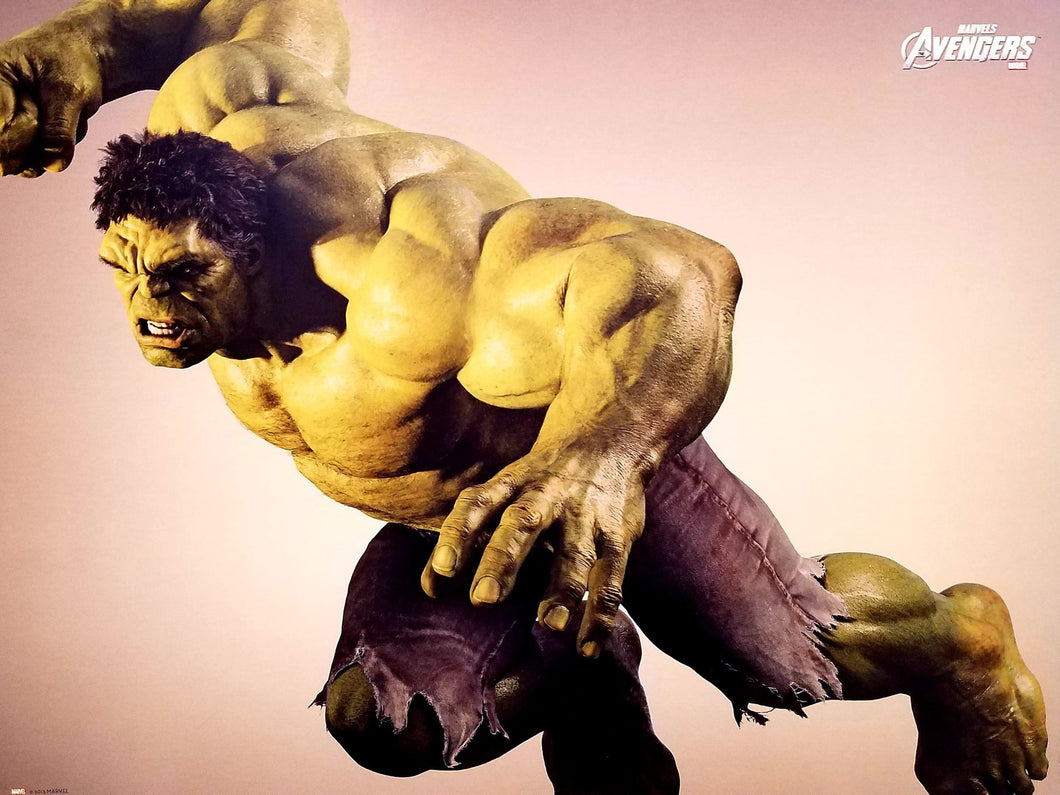 Mark Ruffalo Hulk Avengers 12x16 FRAMED Print, New MCU Marvel cardstock