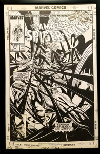 Amazing Spider-Man #317 Todd McFarlane 11x17 FRAMED Original Art Poster Marvel Comics