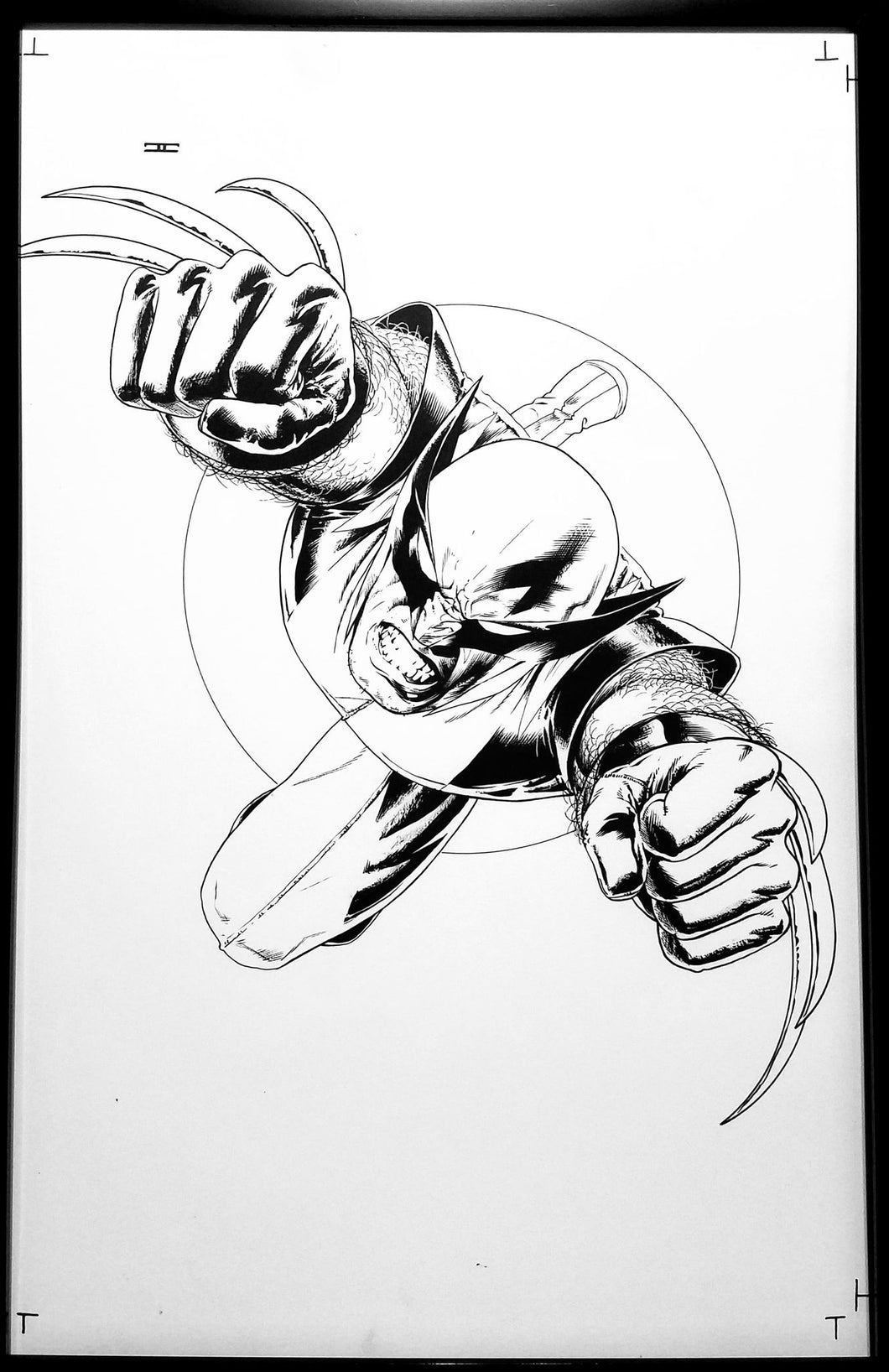 Astonishing X-Men #3 John Cassaday 11x17 FRAMED Original Art Poster Marvel Comics