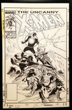 Load image into Gallery viewer, Uncanny X-Men #249 Marc Silvestri 11x17 FRAMED Original Art Poster Marvel Comics
