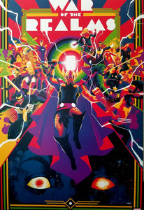 War of the Realms by Matt Taylor MONDO 11x16 Art Poster Print Thor Marvel Comics