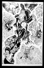 Load image into Gallery viewer, Secret Wars #2 Storm Nick Bradshaw 11x17 FRAMED Original Art Poster Marvel Comics
