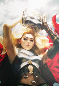 Jane Foster Thor Poster Print by Stanley "Artgerm" Lau, 9.5x14.25 New Marvel Comics