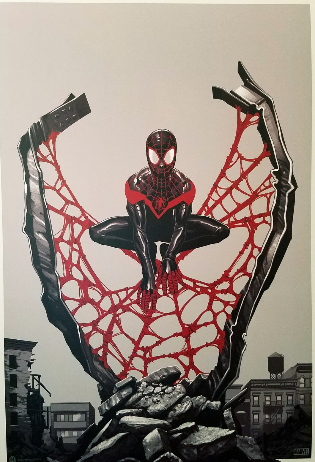 Miles Morales Spider-Man MONDO 11x16 Art Poster Print Marvel Comics