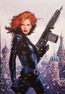 Black Widow by Greg Land 11x16 Art Print Poster Marvel Comics MCU