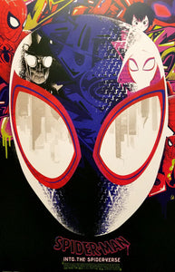 Spider-Verse 11x16 Movie Poster Variant Art Print (Miles Morales, Marvel Comics)