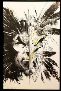 Marvel Comics Presents Wolverine #97 Sam Kieth 11x17 FRAMED Original Art Poster
