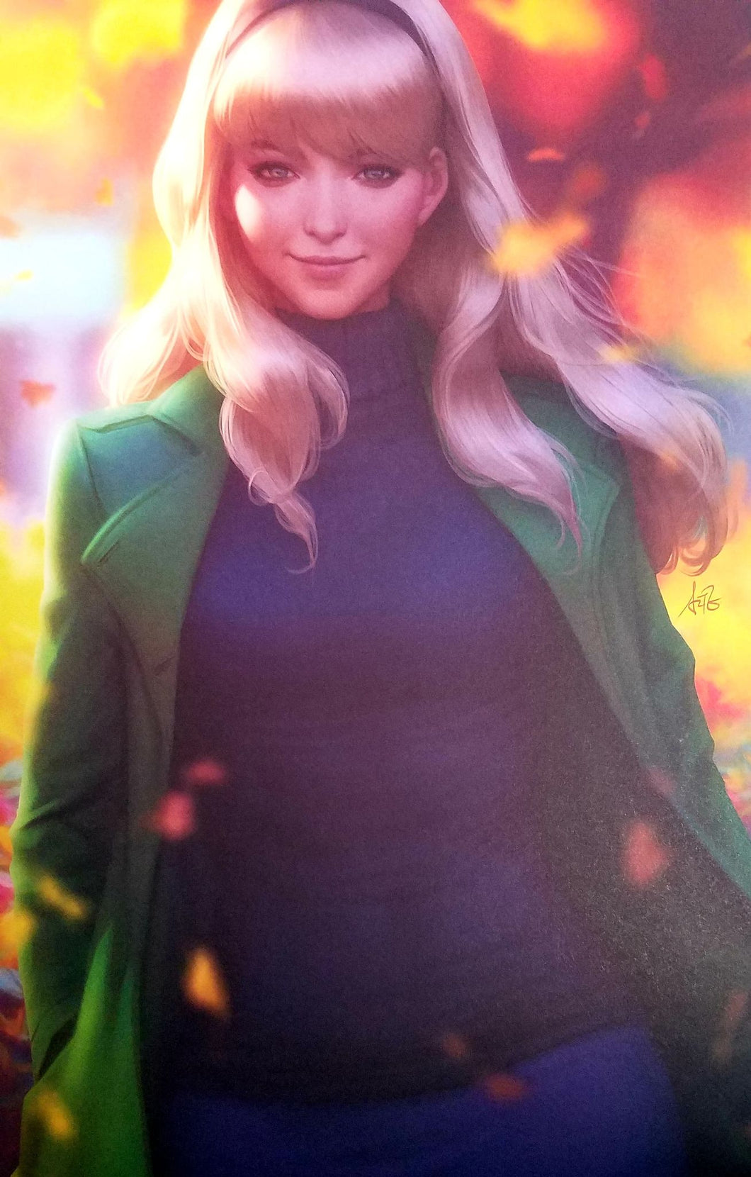 Gwen Stacy Art Poster Print by Stanley 