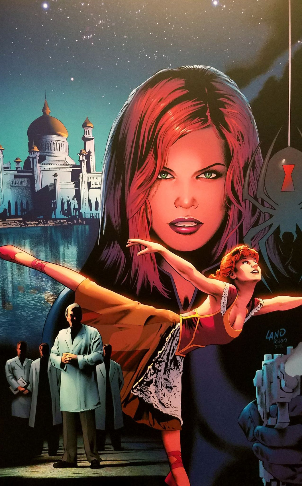 Black Widow by Greg Land 11x16 Art Print Poster Marvel Comics MCU