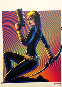 Black Widow by John Cassady 11x16 Art Print Poster Marvel Comics MCU