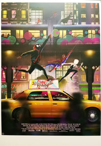 Spider-Verse 11x16 Movie Poster Variant Art Print (Miles Morales, Marvel Comics)