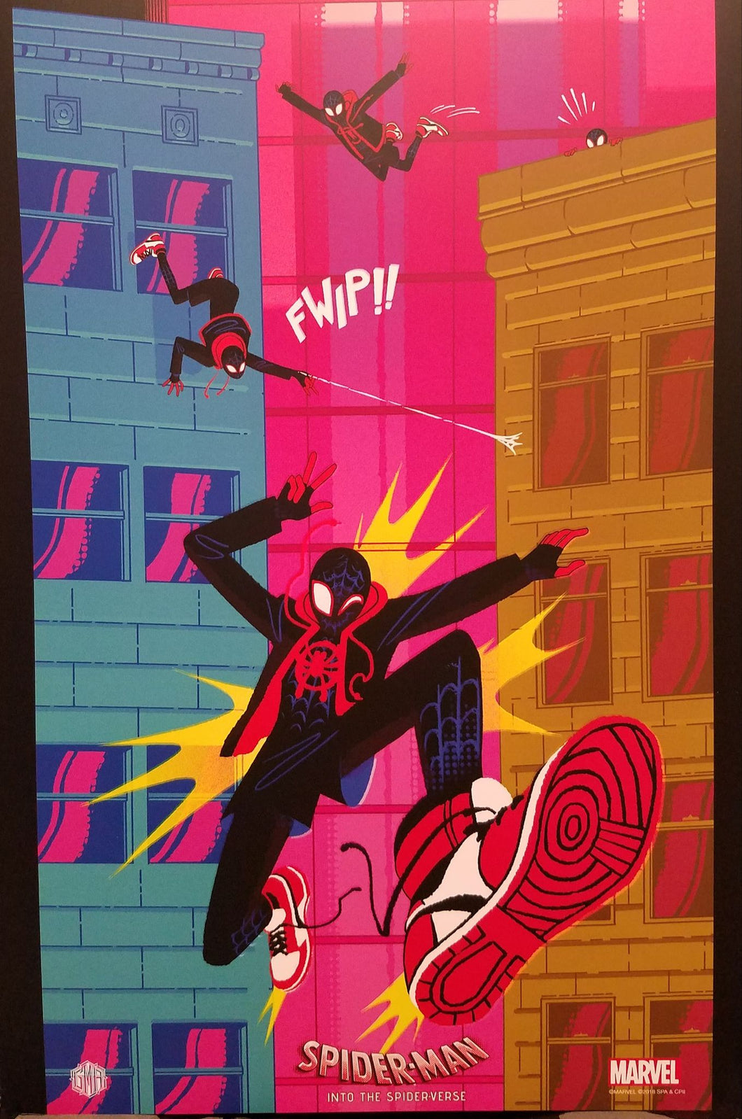 Spider-Verse 11x16 Art Print Poster (Miles Morales Spider-Man, Marvel Comics)