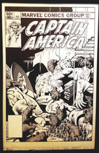 Load image into Gallery viewer, Captain America #272 by Mike Zeck 11x17 FRAMED Original Art Poster Marvel Comics
