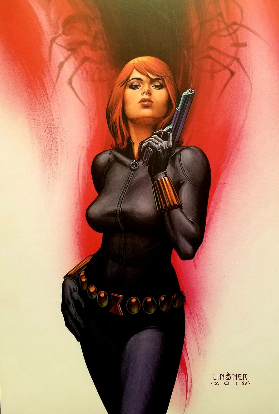 Black Widow by Joseph Michael Linsner 11x16 Art Print Poster Marvel Comics