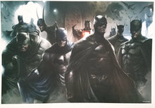 Load image into Gallery viewer, Batman Grim Dark Knight Family 12x16 Art Poster Print by Francesco Mattina, New DC Comics cardstock
