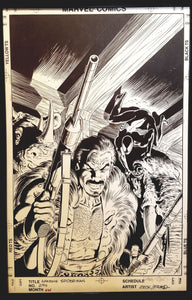 Amazing Spider-Man #294 Kraven Mike Zeck 11x17 FRAMED Original Art Poster Marvel Comics