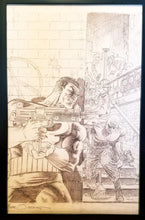 Load image into Gallery viewer, Punisher #2 1986 Mike Zeck 11x17 FRAMED Original Art Poster Marvel Comics
