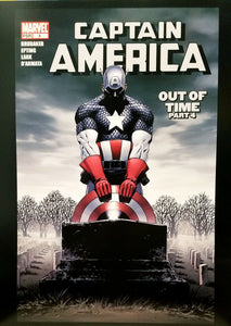 Captain America #4 12x16 FRAMED Art Poster Print by Steve Epting, Marvel Comics