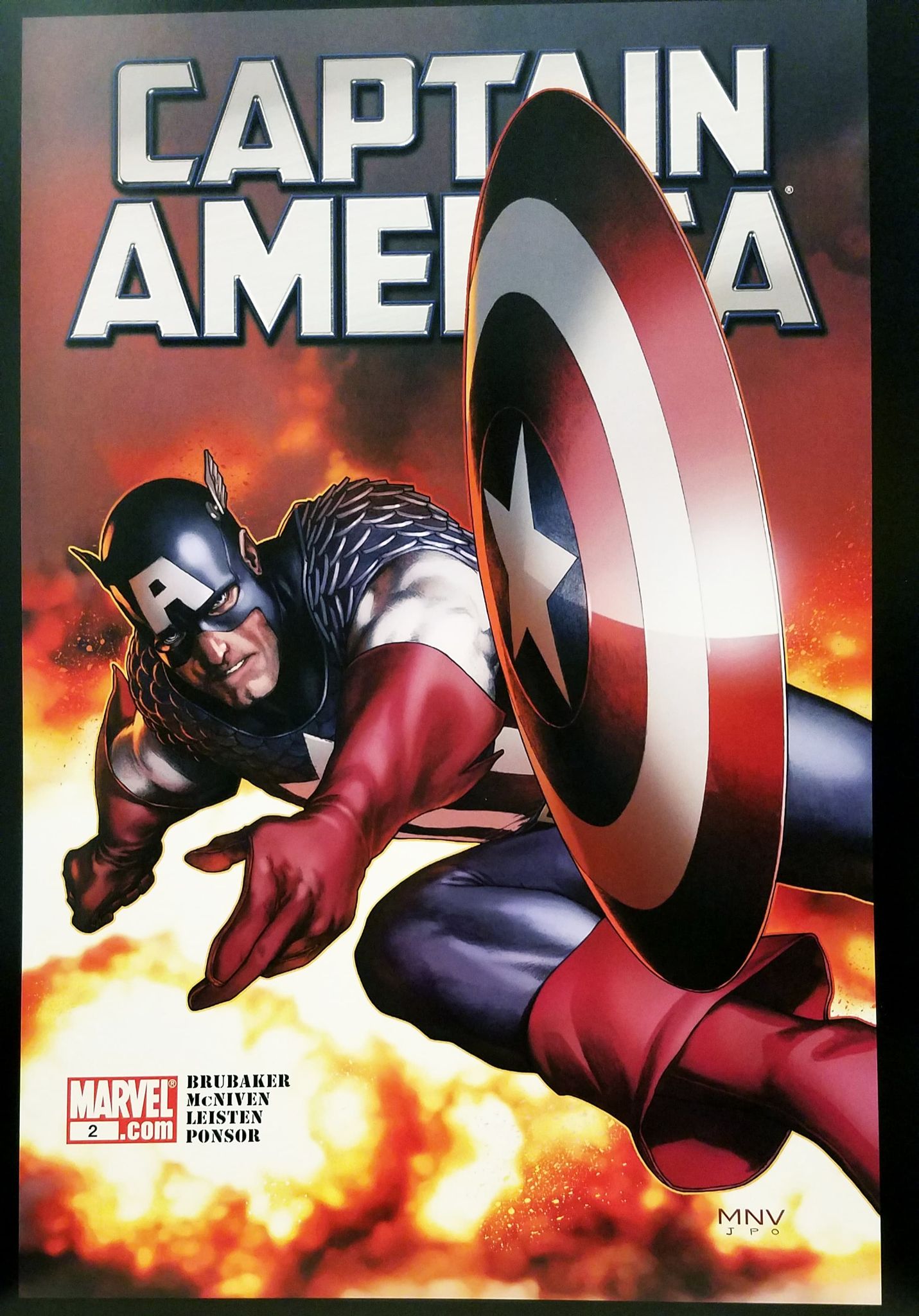 Captain America 2 Shield Poster