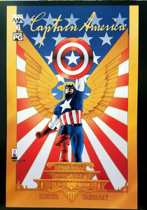 Captain America #6 12x16 FRAMED Art Poster Print by John Cassaday, Marvel Comics