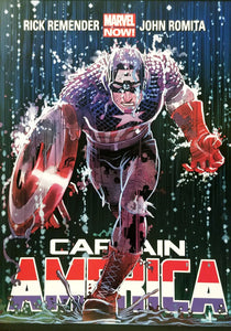 Captain America #6 12x16 FRAMED Art Poster Print by John Romita Jr., Marvel Comics