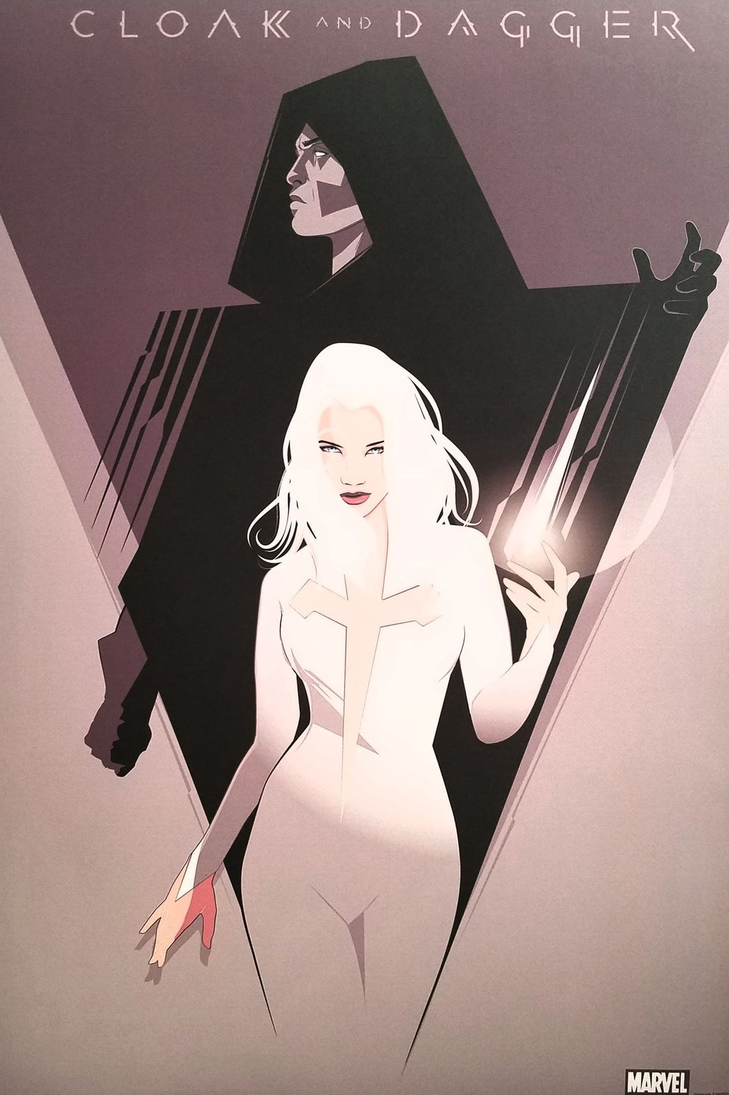 Cloak & Dagger by Craig Drake MONDO 11x16 Art Poster Print Marvel Comics