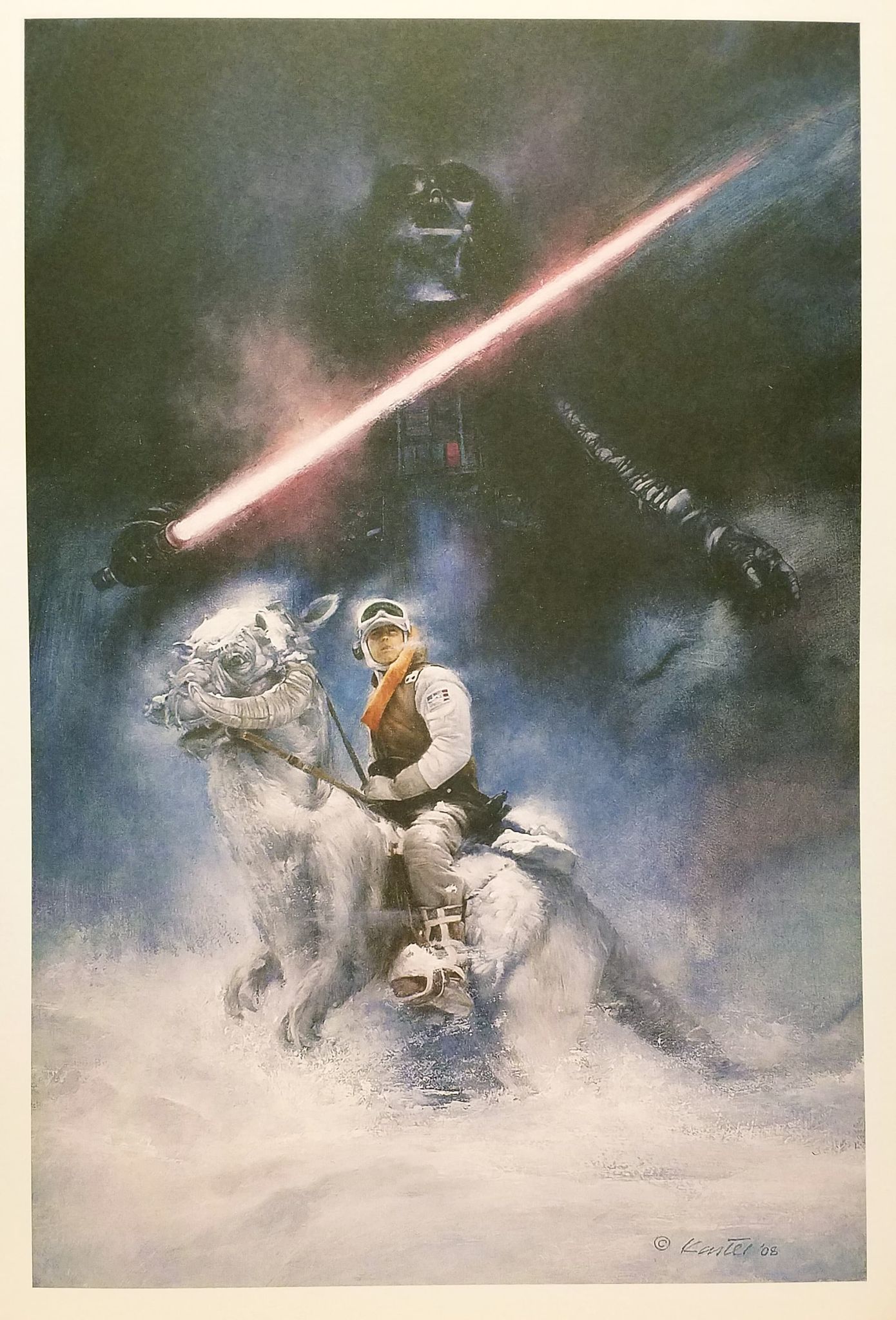 Star Wars Empire Strikes Back 11x16 Movie Art Poster Print by Roger Ka –  GrantsComics