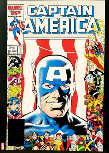 Captain America #323 12x16 FRAMED Art Poster Print by Mike Zeck, Marvel Comics