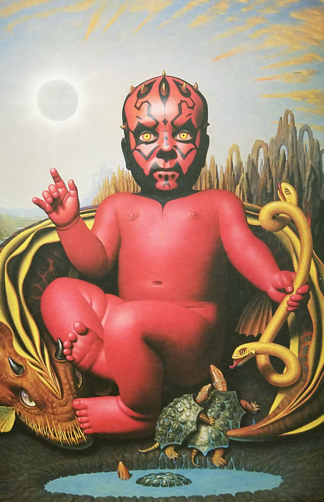 Star Wars Dawn of Darth Maul 11x16 Art Poster Print by Will Wilson
