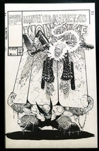 Load image into Gallery viewer, Marvel Comics Presents Wolverine #100 Sam Kieth 11x17 FRAMED Original Art Poster
