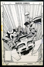 Load image into Gallery viewer, Fantastic Four #337 by Walt Simonson 11x17 FRAMED Original Art Poster Marvel Comics
