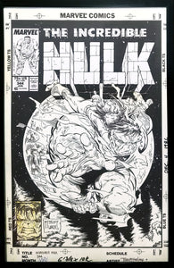 Incredible Hulk #344 Todd McFarlane 11x17 FRAMED Original Art Poster Marvel Comics