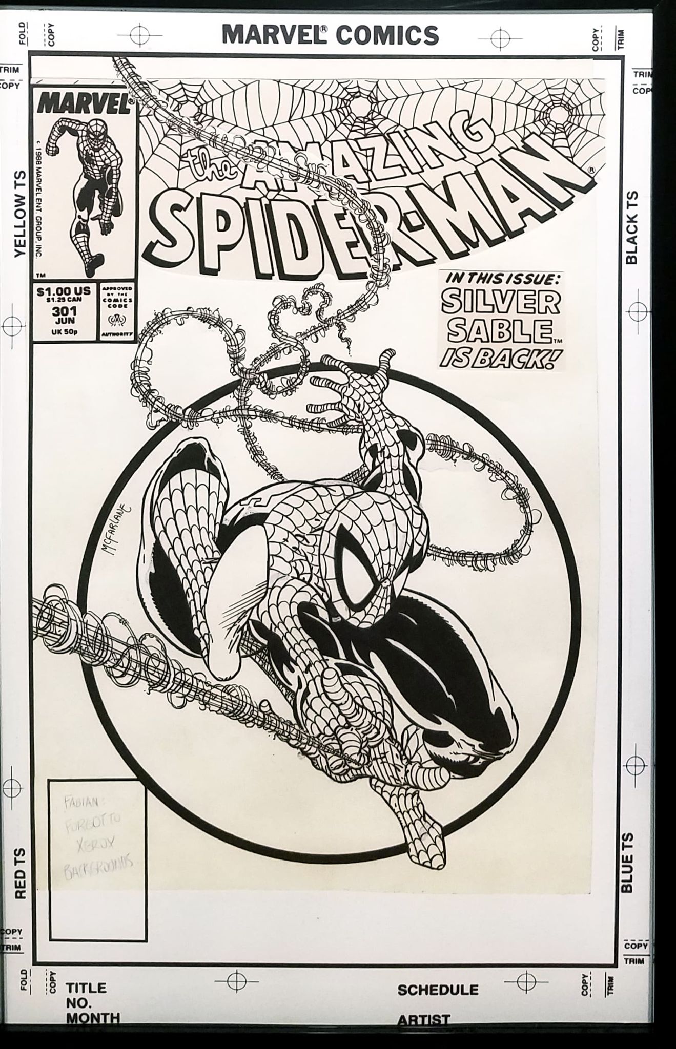 Spiderman Comic Black And White