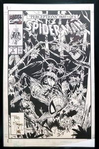 Spider-Man #8 Todd McFarlane 11x17 FRAMED Original Art Poster Marvel Comics