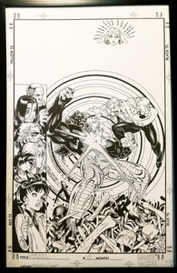 Generation X #-1 Chris Bachalo 11x17 FRAMED Original Art Poster Marvel Comics