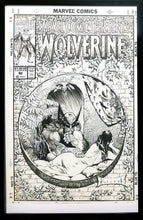 Load image into Gallery viewer, Marvel Comics Presents Wolverine #90 Sam Kieth 11x17 FRAMED Original Art Poster
