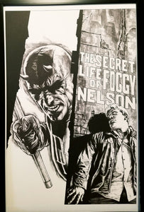 Daredevil #88 Lee Bermejo 11x17 FRAMED Original Art Poster Marvel Comics
