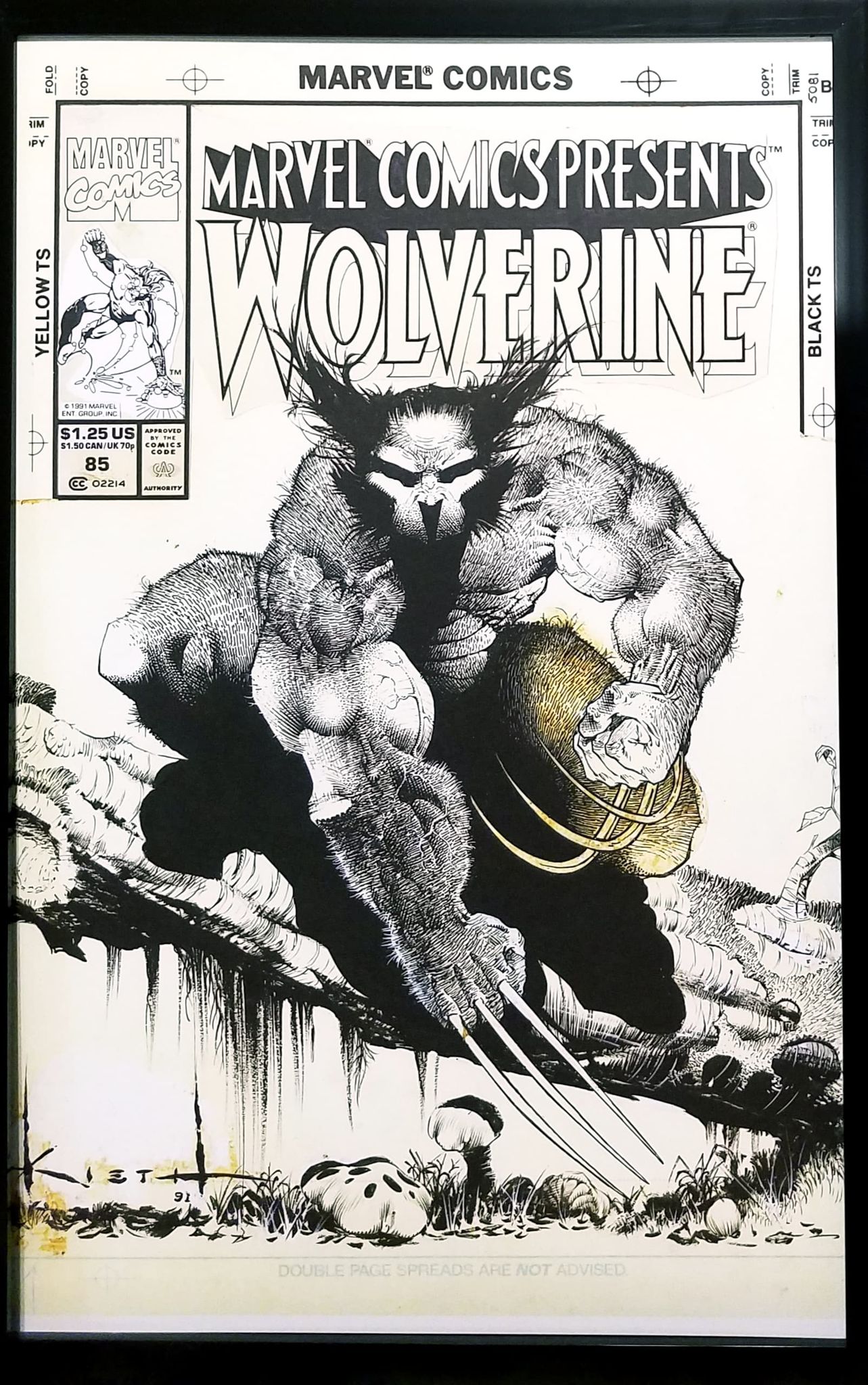 Sam Keith Wolverine Ghost Rider Sam Keith Wolverine