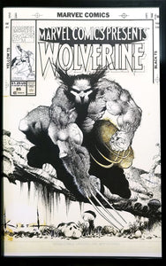 Marvel Comics Presents Wolverine #85 Sam Kieth 11x17 FRAMED Original Art Poster