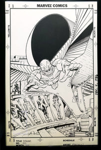X-Factor #24 by Walt Simonson 11x17 FRAMED Original Art Poster Marvel Comics