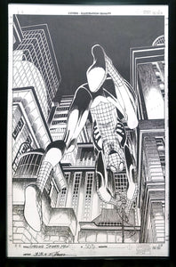 Amazing Spider-Man #505 John Romita Jr 11x17 FRAMED Original Art Poster Marvel Comics
