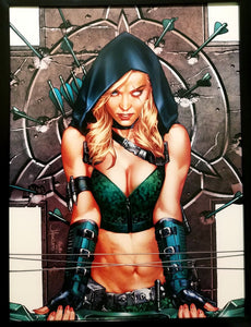 Robyn Hood by Jay Anacleto 12x16 FRAMED Art Print Zenescope Grimm Fairy Tales Comics
