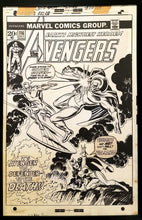 Load image into Gallery viewer, Avengers #116 John Romita 11x17 FRAMED Original Art Poster Marvel Comics Wandavision
