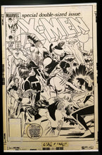 Load image into Gallery viewer, Uncanny X-Men #193 John Romita Jr. 11x17 FRAMED Original Art Poster Marvel Comics
